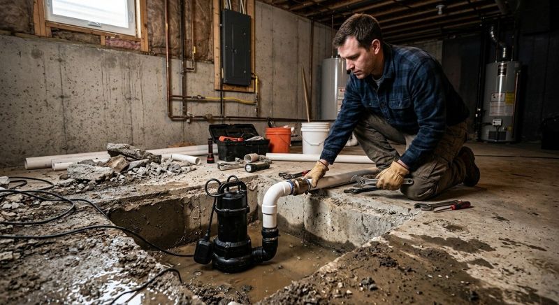 Basement Sump Pump Service in Huntsville, AL