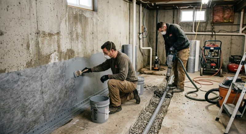 Basement Waterproofing in Birmingham, AL