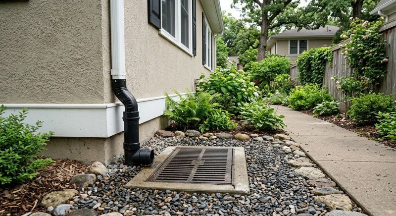Channel Drain Installation in Tuscaloosa, AL