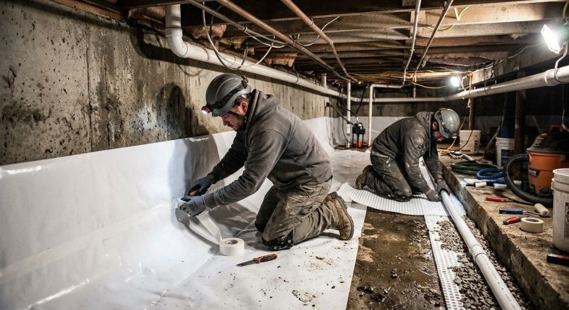Crawlspace Waterproofing in Tampa, FL
