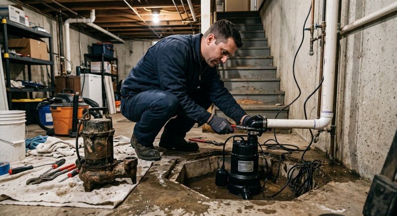 Ejector Pump Installation in Tuscaloosa, AL