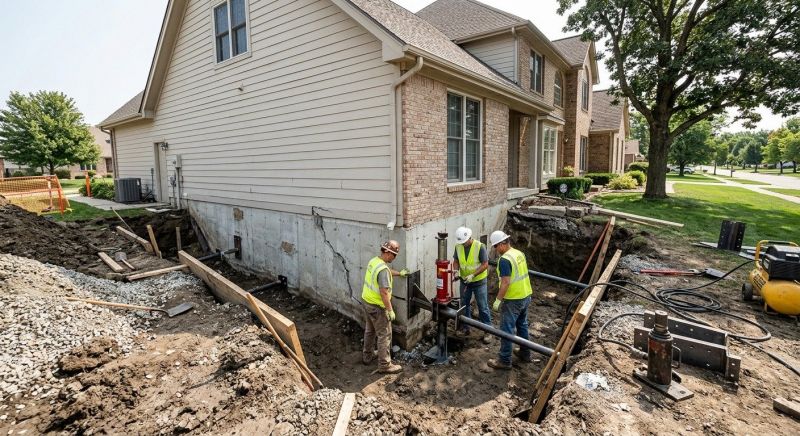 Foundation Settlement Repair in Tampa, FL