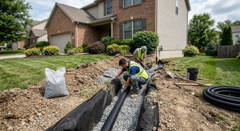 Porch Drainage Installation in Birmingham, AL