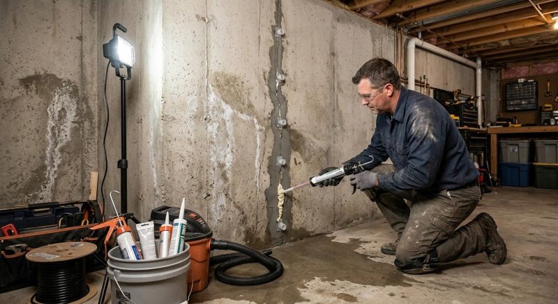 Wet Basement Repair in Montgomery, AL