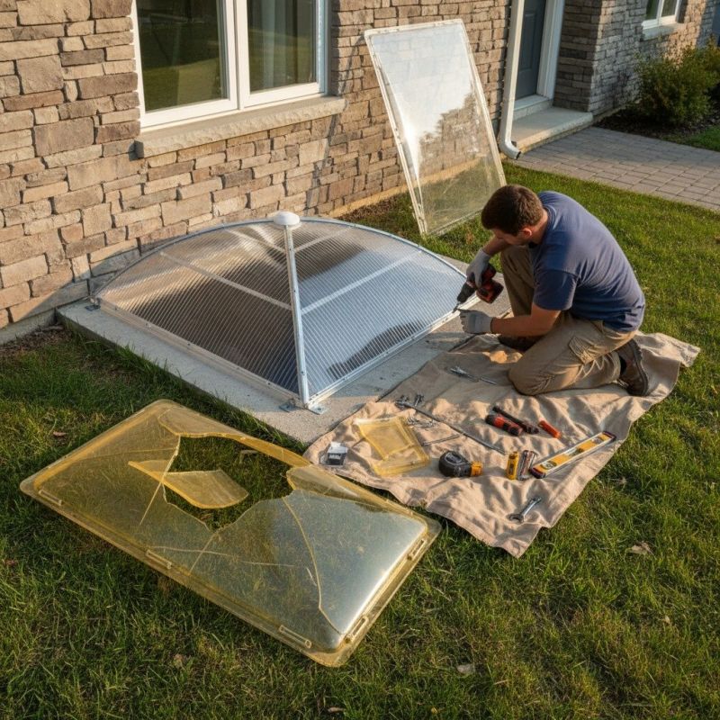 Window Well Installation in Conroe, TX