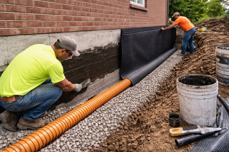 Basement Walls Waterproofing in Tuscaloosa, AL