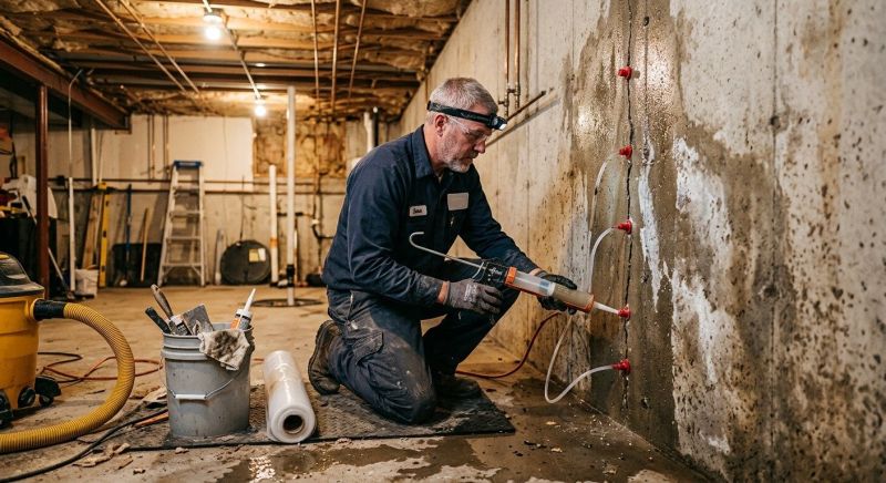 Foundation Leak Repair in Tuscaloosa, AL